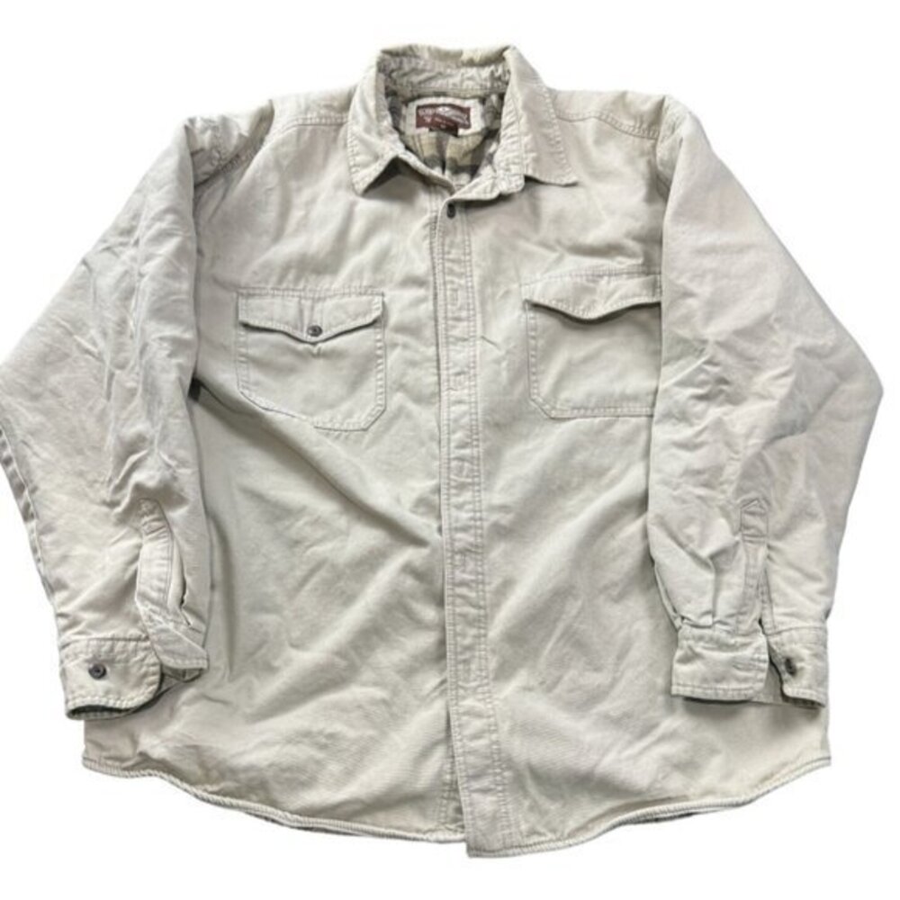 Vintage Levis Jacket Mens Sz 2XL Tan Blanket Lined Shacket Barn‎ Chore Work Coat